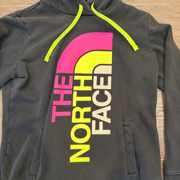 The North Face Neon Half Dome Pullover Hoodie – Women’s Large - Picture 2 of 9